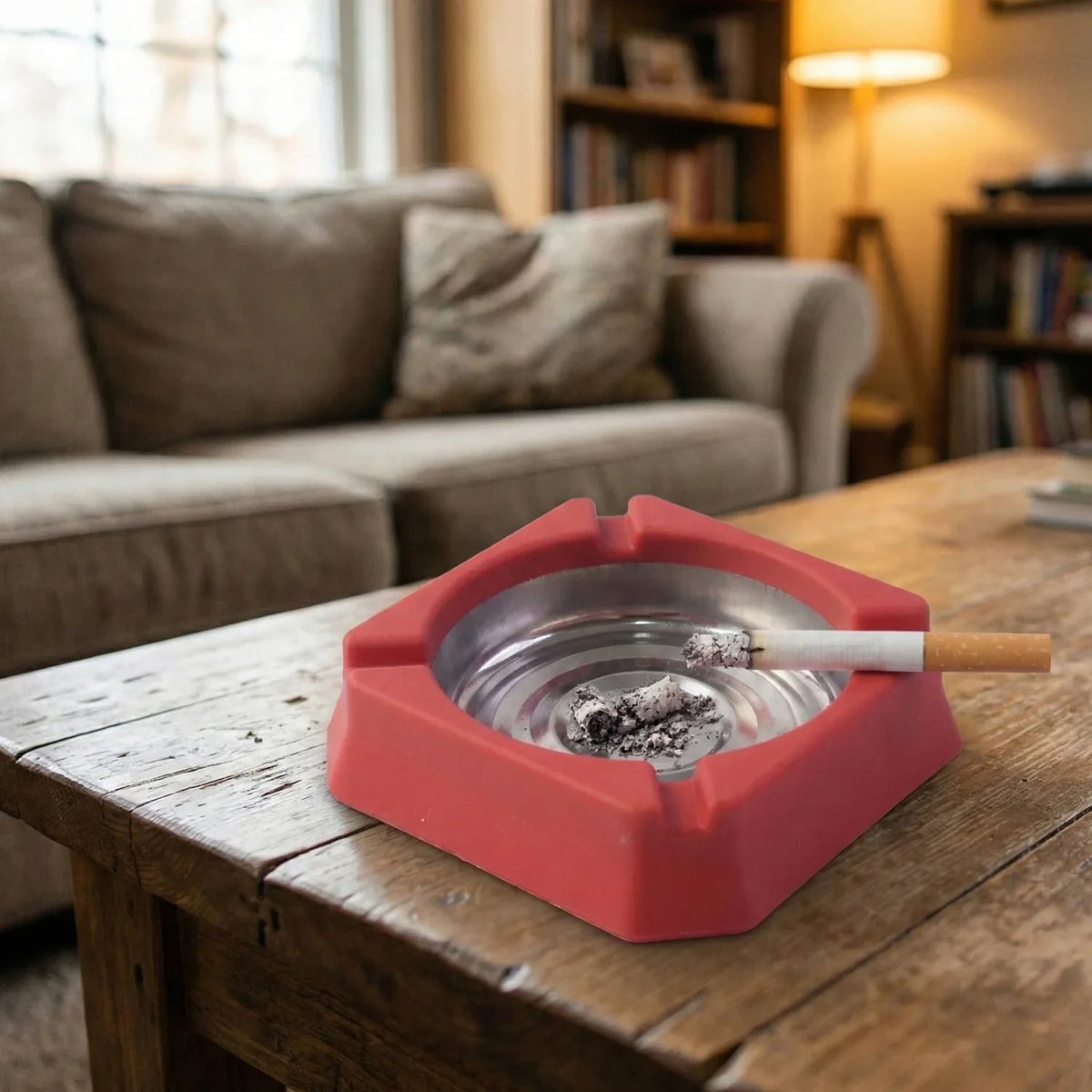 Heat-resistant Ashtray (1 Pc) - Zidbik