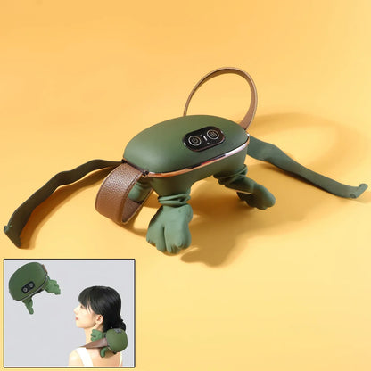 Long Rechargeable Kneading Neck Shoulder Massager - Zidbik