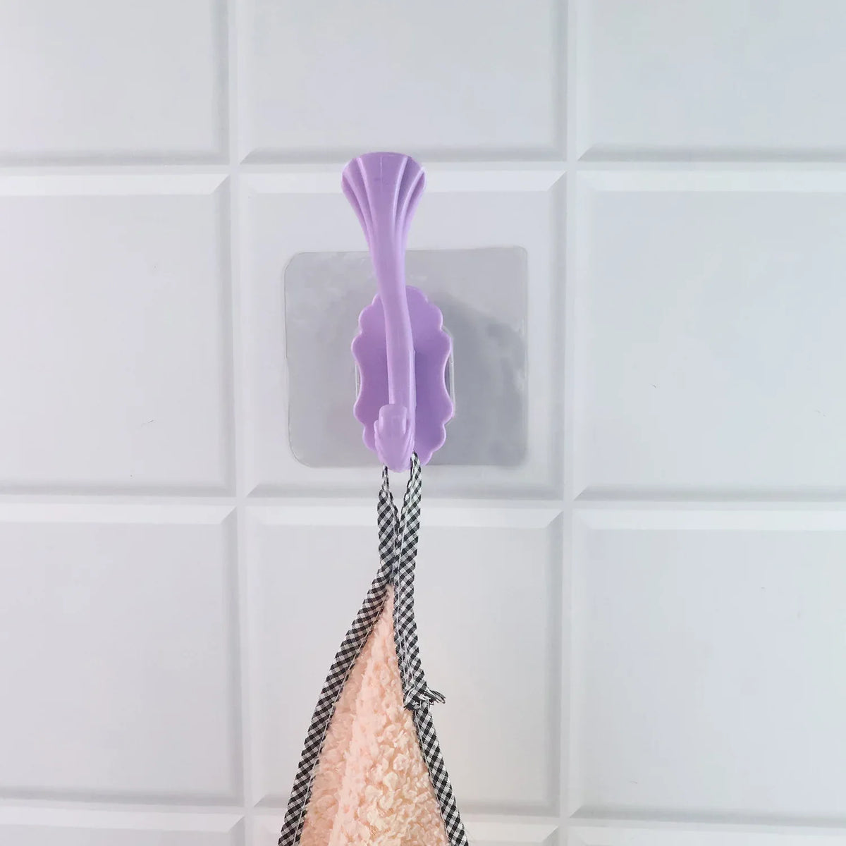 Self-adhesive Heavy Duty Decorative Wall Hook (1 Pc) - Zidbik