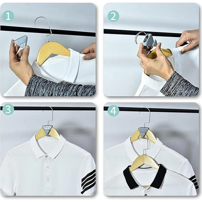 Multi-functional Plastic Triangle Hanger Connector Hooks 5 Pcs Set - Zidbik