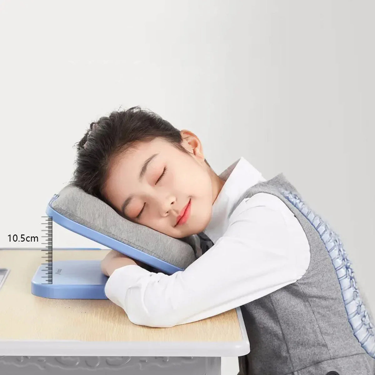 1159 Soft Nap Doughnut Pillow Foldable Kids Head Desk Pillow Slow Rebound Desk Nap Pillow Easy To Carry For Office School Library Outdoor - Zidbik