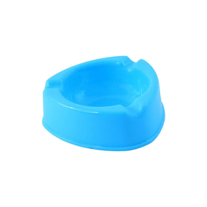 Heavy Duty Plastic Ashtray (Mix Color 1 Pc) - Zidbik