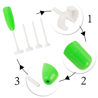 2433 Veg Drill Vegetable Spiralizer Digging For Stuffed Vegetables - Zidbik