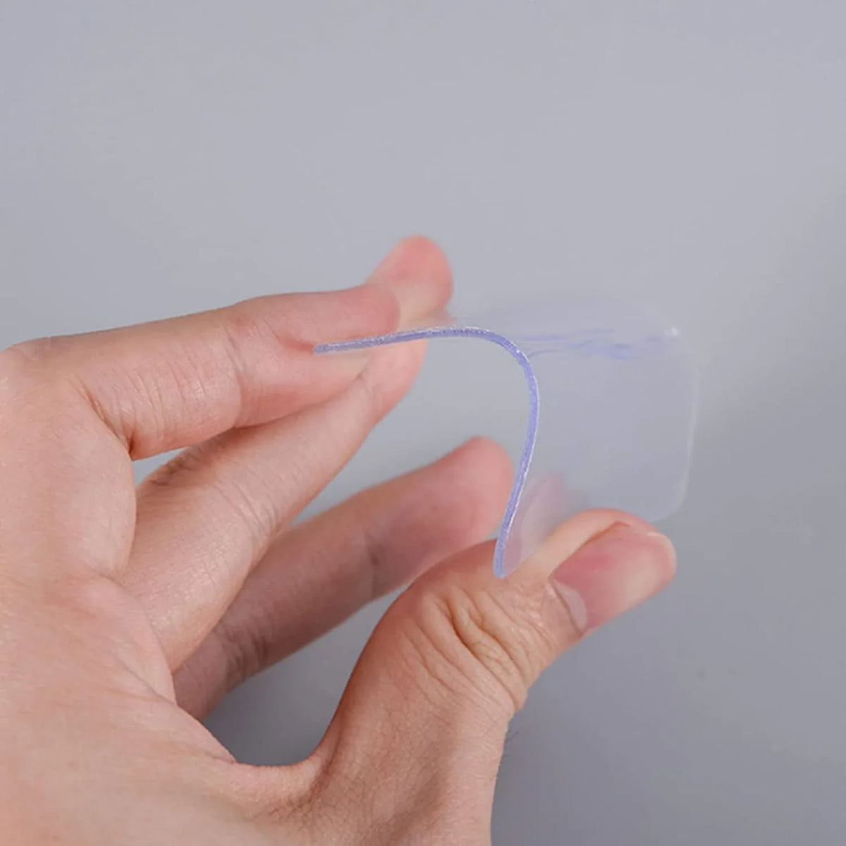 1777 New Double Side Tape Sticker Strong Waterproof Wall Indoor Nano Adhesive No Trace Gel Clear Industrial Multipurpose Removable Use For Bedroom Home Kitchen Hotel (0.6mmx1pc) - Zidbik