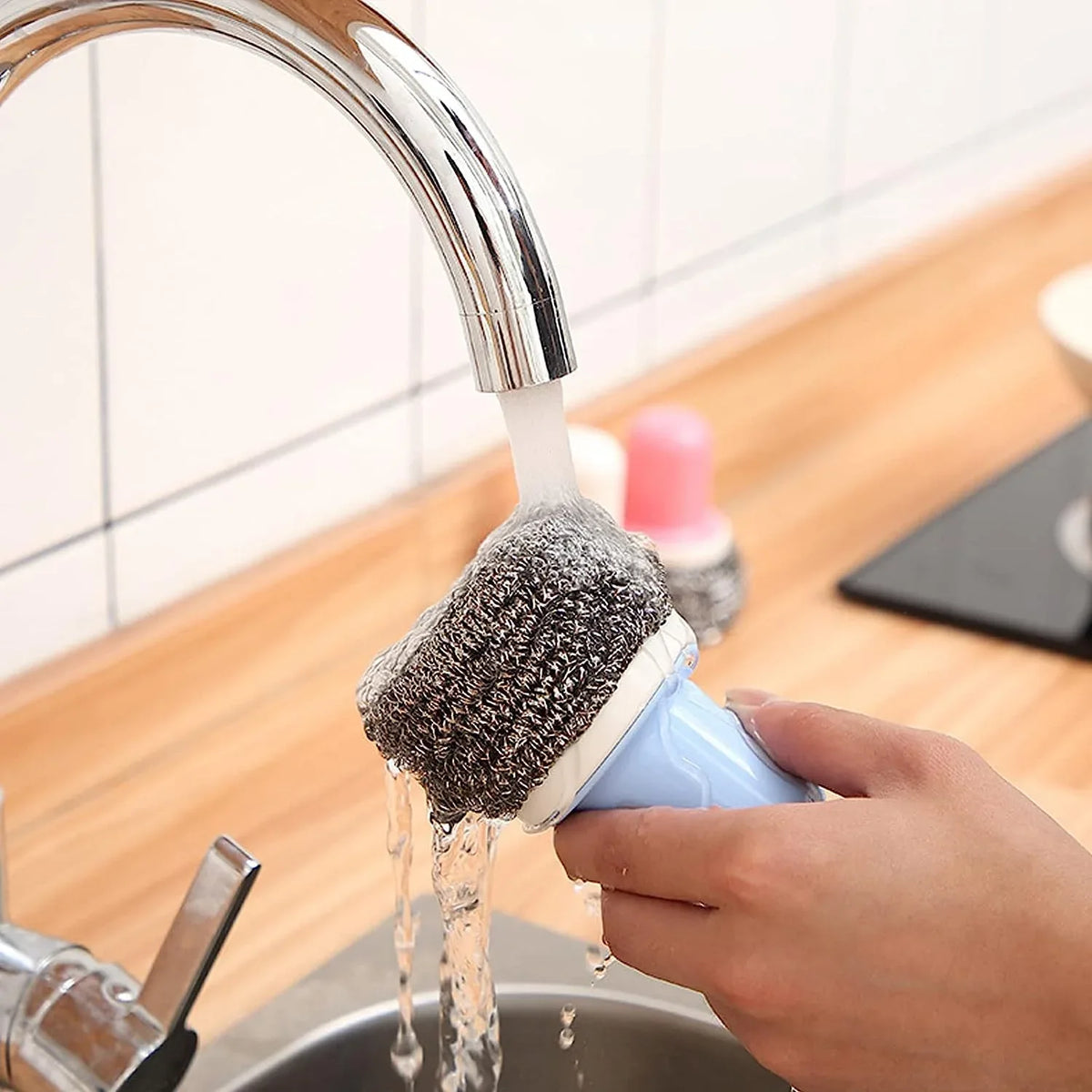 5214 Dish Brush Multifunctional Palm Brush For Dish Kitchen Sink Pot Pan - Dish Scrub Brush Small Cleaning Brush Dish Scrubber Brush Cleaning Brushes For Household Use - Zidbik