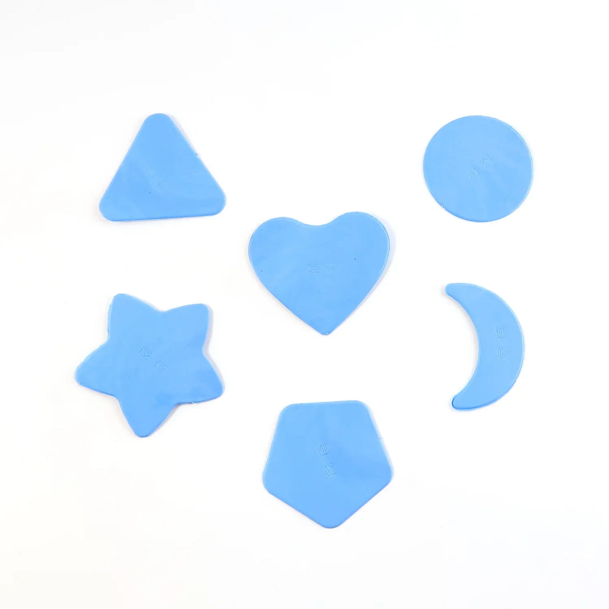 Haircut Design Stencil Set 6-in-1 Safe Hair Trimmer Molds - Zidbik