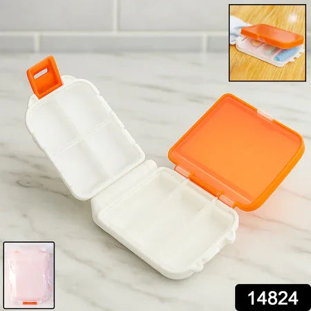 Portable Dual-sided Pill Organizer Box (1 Pc) - Zidbik