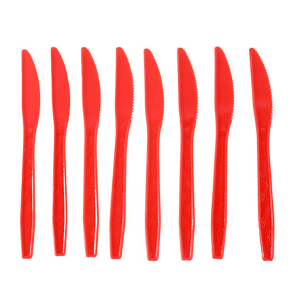 Durable Plastic Knives (8 Pc) - Zidbik