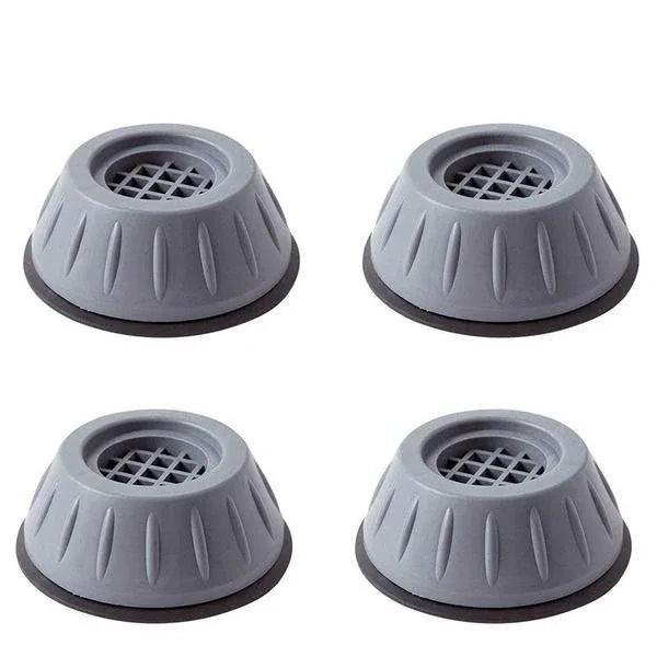 4657 Washer Dryer Anti Vibration Pads With Suction Cup Feet - Zidbik