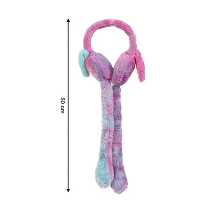 Soft Plush Winter Earmuffs For Kids (1 Pc) - Zidbik
