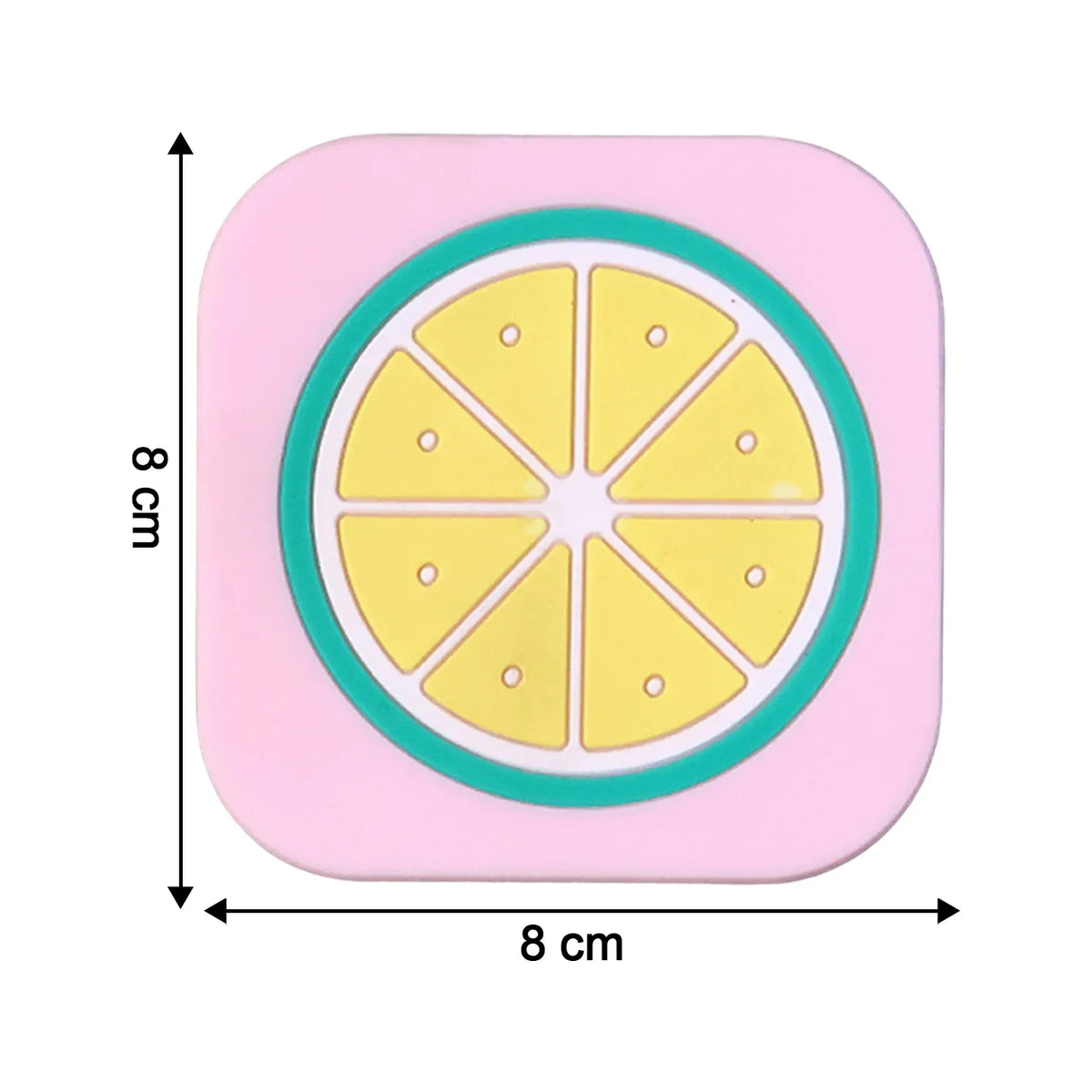 Premium Silicone Drink Coaster (1 Pc 88 Cm Mix Design) - Zidbik