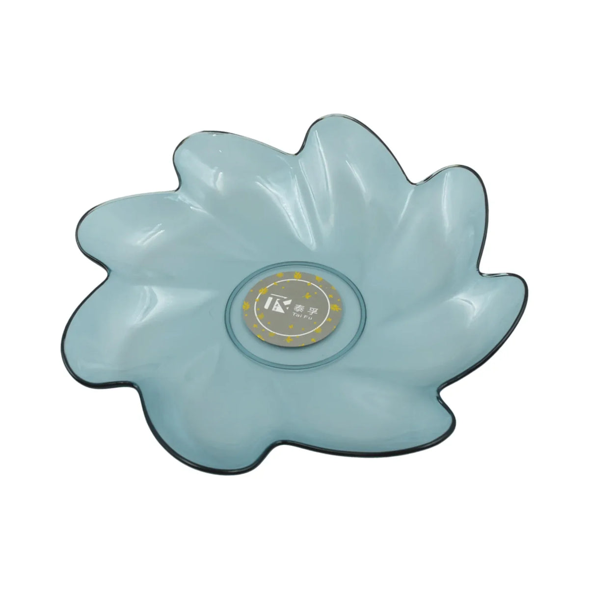 5535 Flower Shape Plastic Dinner  Fruit Plate   Tray  Snacks  Breakfast Plate Friendly Plastic Plate For Kids Party Supplies Birthday Holiday Party Dinnerware Supplies (1 Pc) - Zidbik