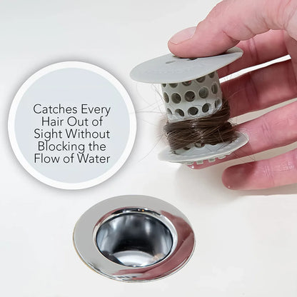 Universal Tub Drain Hair Catcher Strainer (1 Pc) - Zidbik