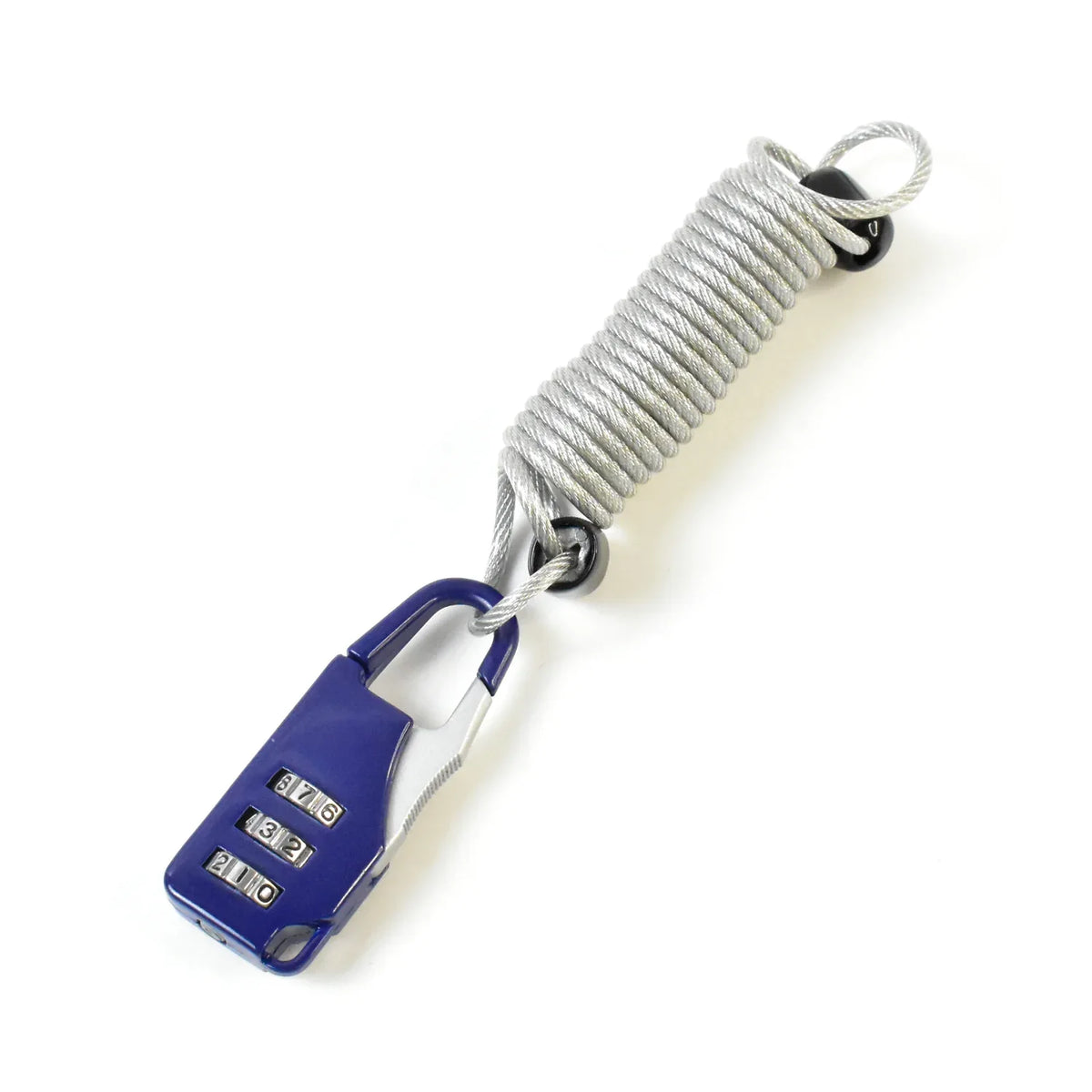 Anti-theft Dial Lock Padlock 3-digit Built-in Wire (1 Pc) - Zidbik