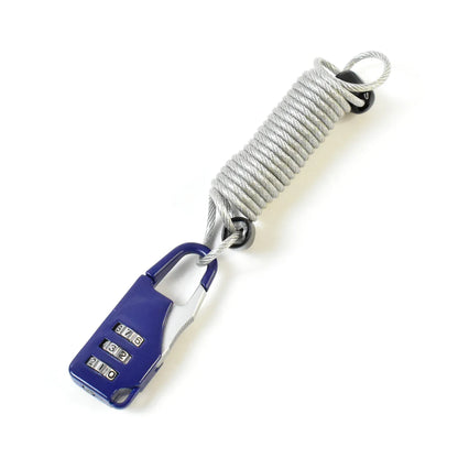 Anti-theft Dial Lock Padlock 3-digit Built-in Wire (1 Pc) - Zidbik