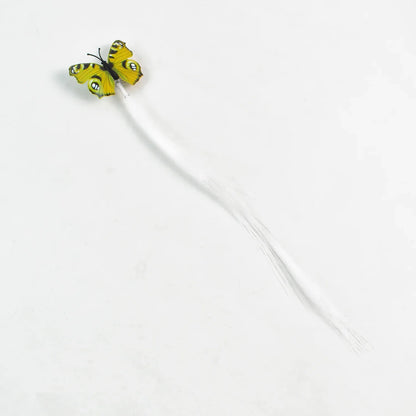 Led Butterfly Hair Braid Clip (Mix Color 1 Pc) - Zidbik