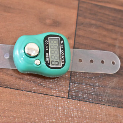 9041 Manual Hand Finger Counting Machine Digital Head Electronic Tally Counter - Zidbik