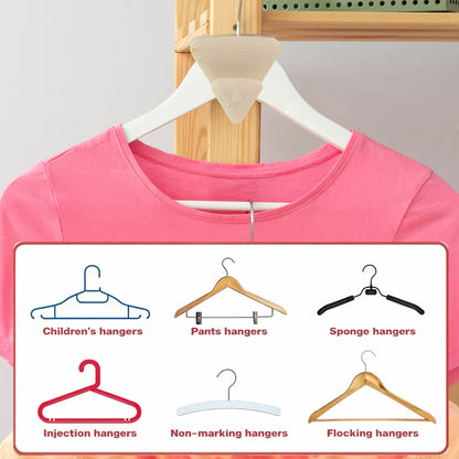 Multi-functional Plastic Triangle Hanger Connector Hooks (1 Pc) - Zidbik