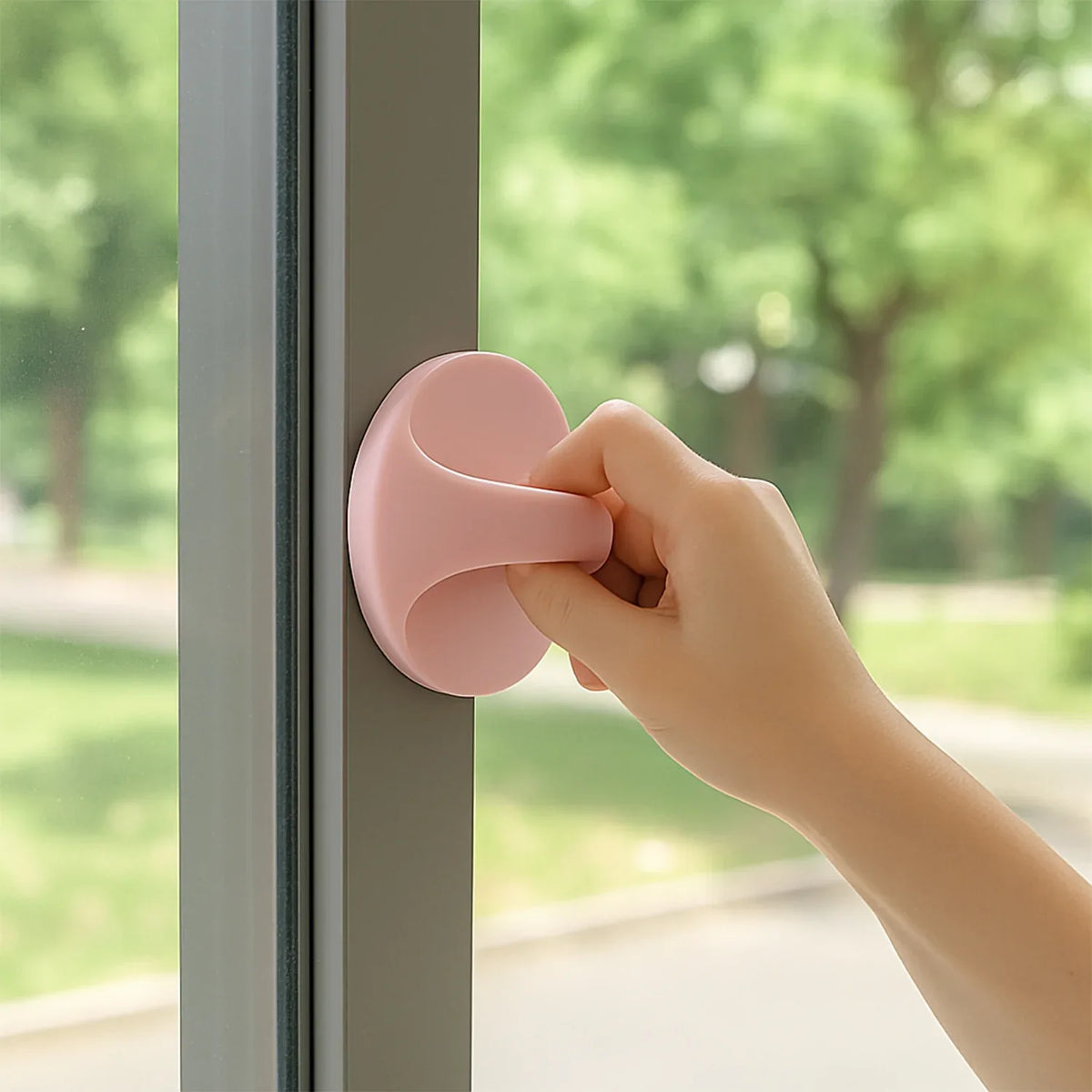 Plastic Adhesive Handle Grip (1 Pc) - Zidbik